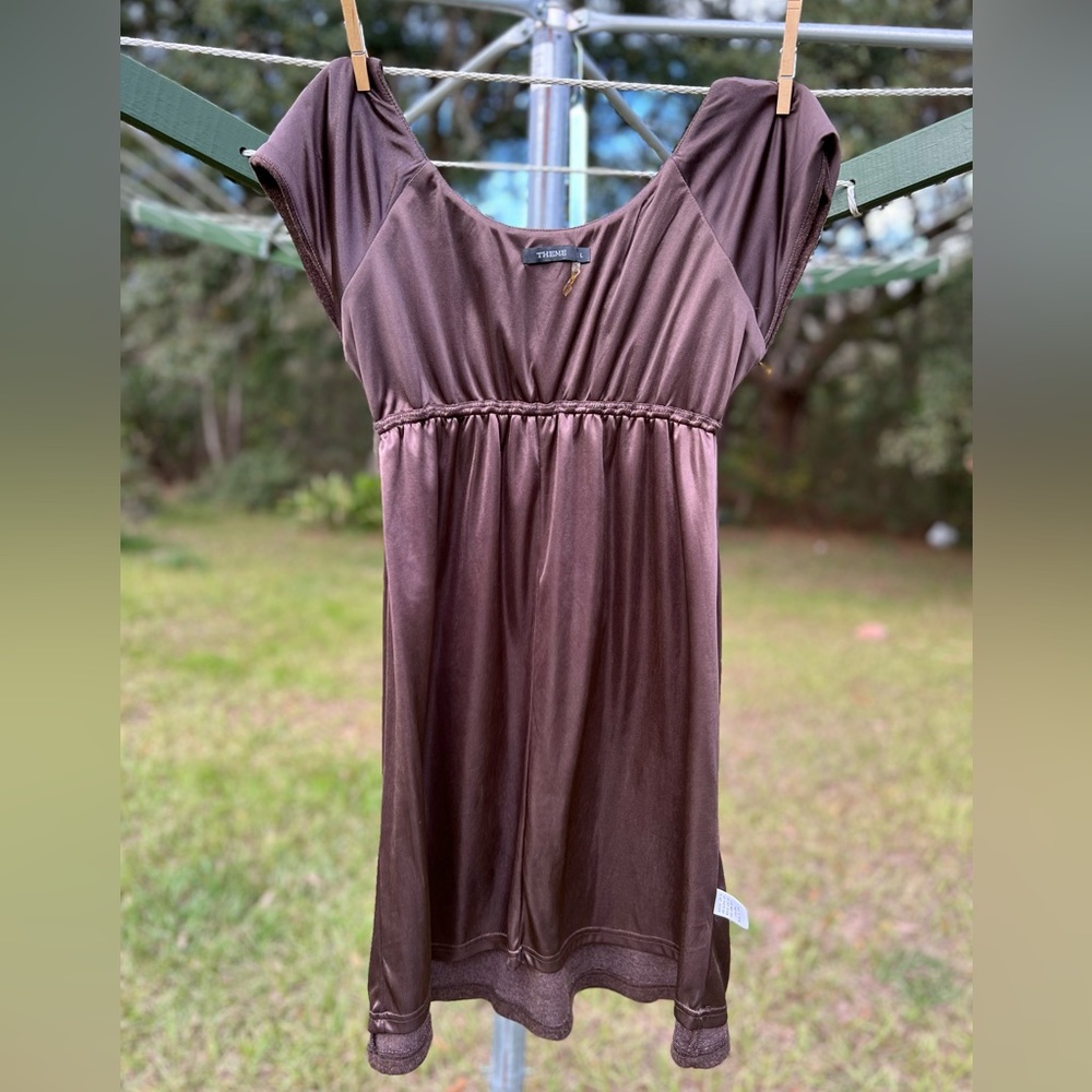 Theme wool blend, embroidered dress size M - Picture 5 of 5